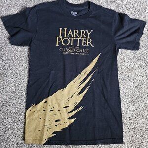 Harry Potter & The Cursed Child Promo Men's Small Black/Gold Musical Broadway